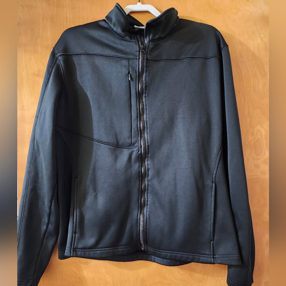 3XL IRG Black scrub jacket